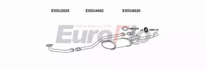 Система выпуска ОГ EuroFlo DUHIJ12D 7001